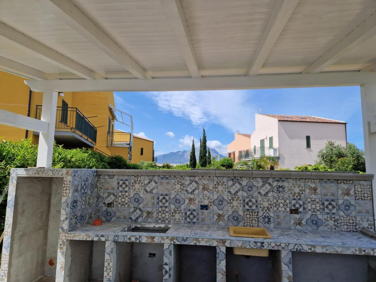 Stella Marina Villa Buonfornello Bagian luar foto